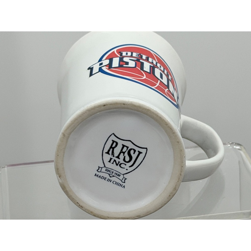Detroit Pistons Mug Set of 2 Logo Retired Mugs NBA Basketball Coffee Mug - Picture 7 of 7
